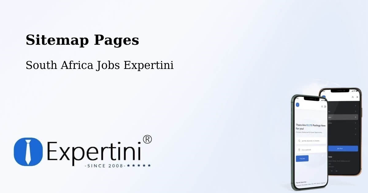 Sitemap Pages - Bothaville - South Africa Jobs Expertini
